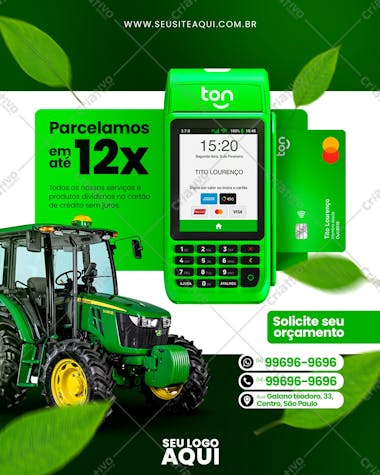 Agro | agronegócio | agrícola | psd editável