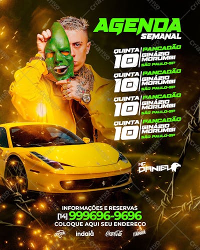 Post Feed  Flyer Eventos  Shows