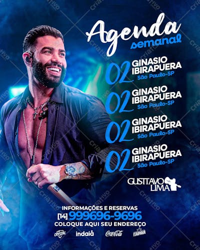 Post Feed  Flyer Eventos  Shows