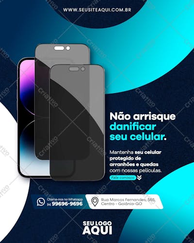 ASSISTÊNCIA TÉCNICA | CELULAR | PSD EDITÁVEL