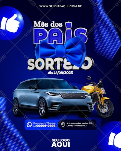 DIA DOS PAIS | PAI E FILHO | PSD EDITÁVEL