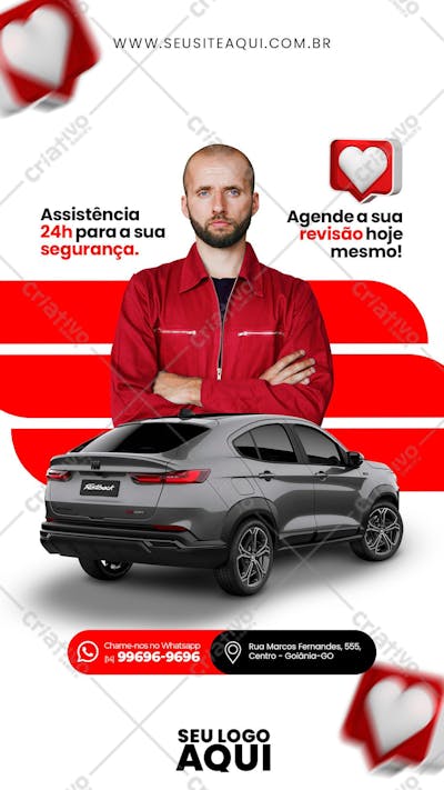 STORY | CONCESSIONÁRIA DE VEÍCULOS | PSD EDITÁVEL