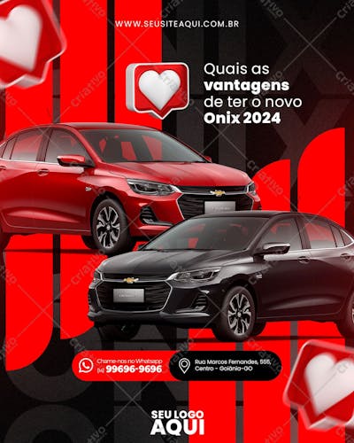 FEED | CONCESSIONÁRIA DE VEÍCULOS | PSD EDITÁVEL