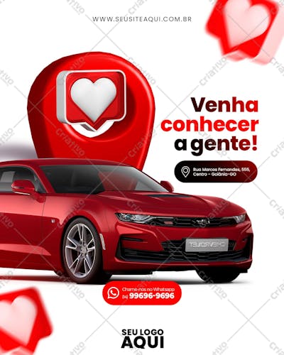 FEED | CONCESSIONÁRIA DE VEÍCULOS | PSD EDITÁVEL