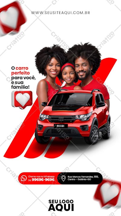 STORY | CONCESSIONÁRIA DE VEÍCULOS | PSD EDITÁVEL