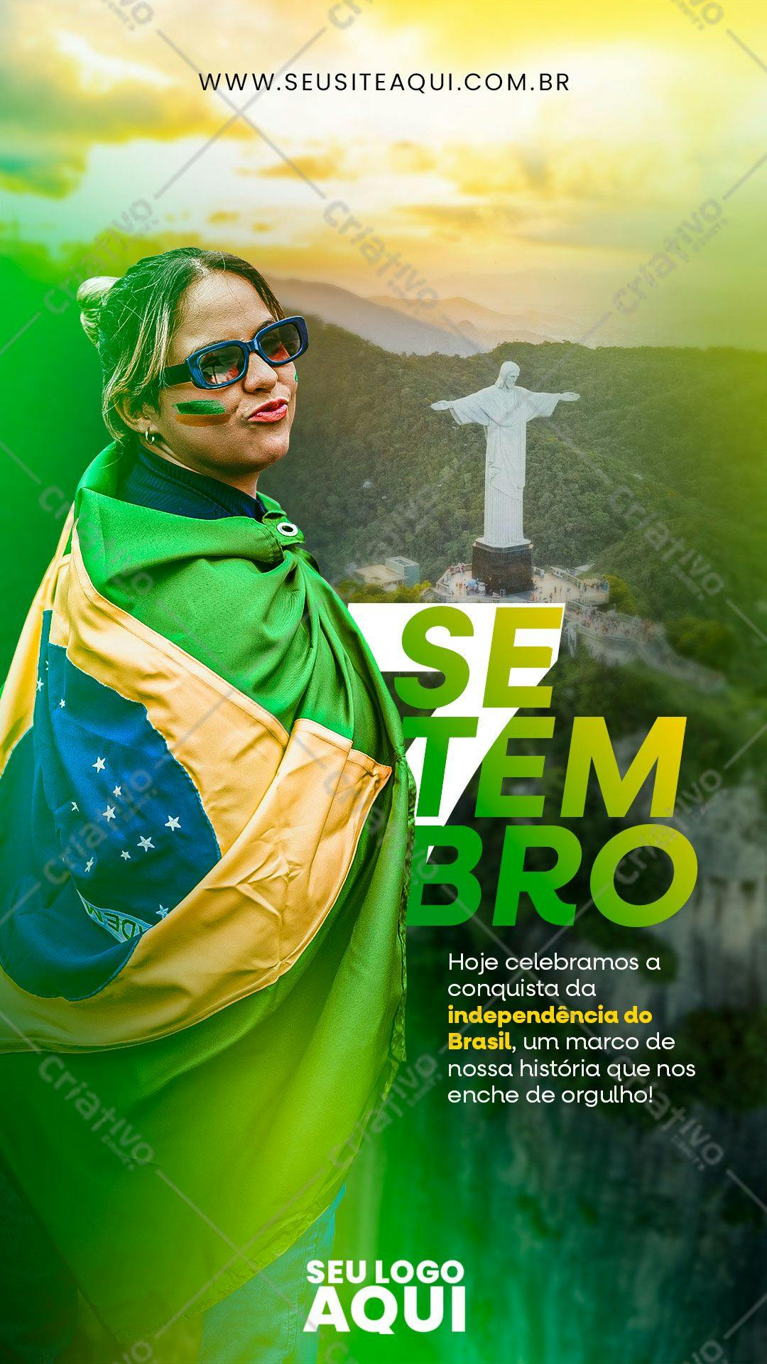 Banner 7 de Setembro PSD Editável