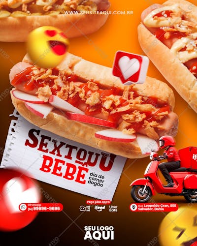 Feed  Hotdog  Hot Dog 