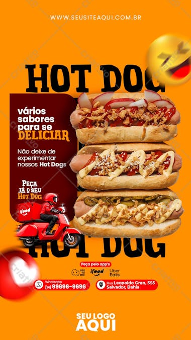 Story hotdog hot dog