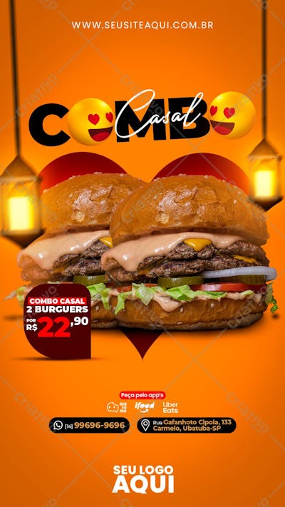 Story  Hamburguer  Hamburgueria