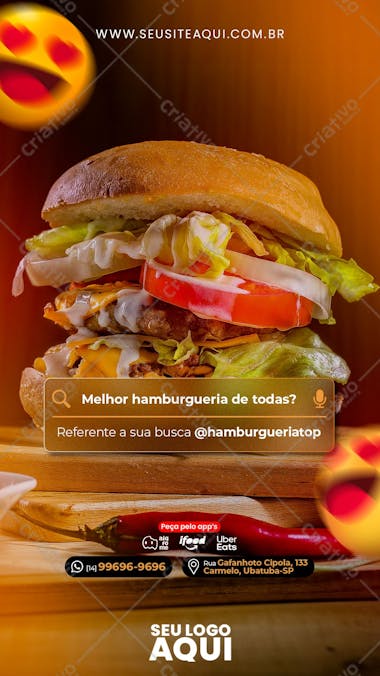 Story hamburguer hamburgueria