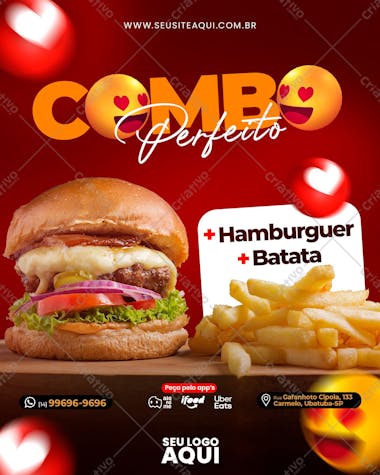 Feed hamburguer hamburgueria