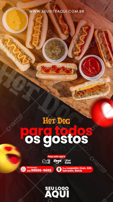 Story hotdog hot dog