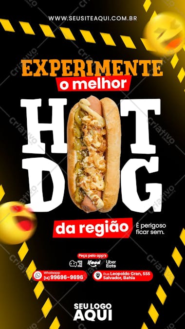 Story hotdog hot dog