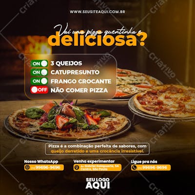 Post Feed  Pizzaria  Pizza