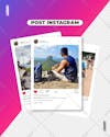 Modelo de post instagram template