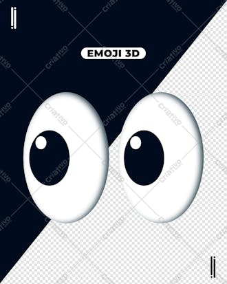 Emoticon emoji olhar