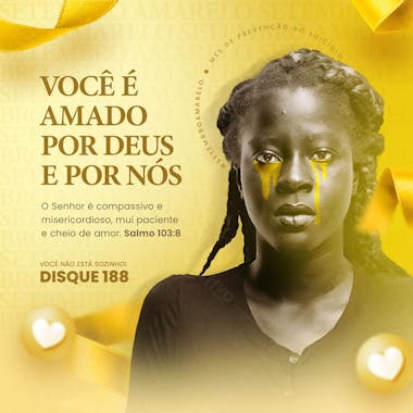 Setembro amarelo mes de prevencao ao suicidio v 11