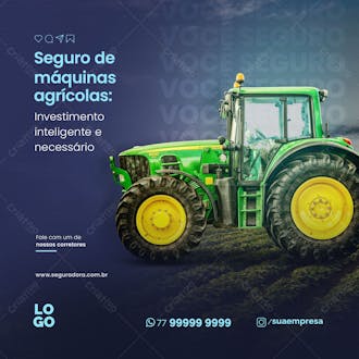 Seguradora seguros seguro de máquinas agrícolas