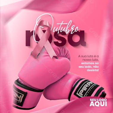 Feed outubro rosa mes de prevenção