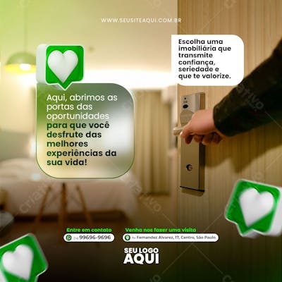 Post Feed  Imobiliária