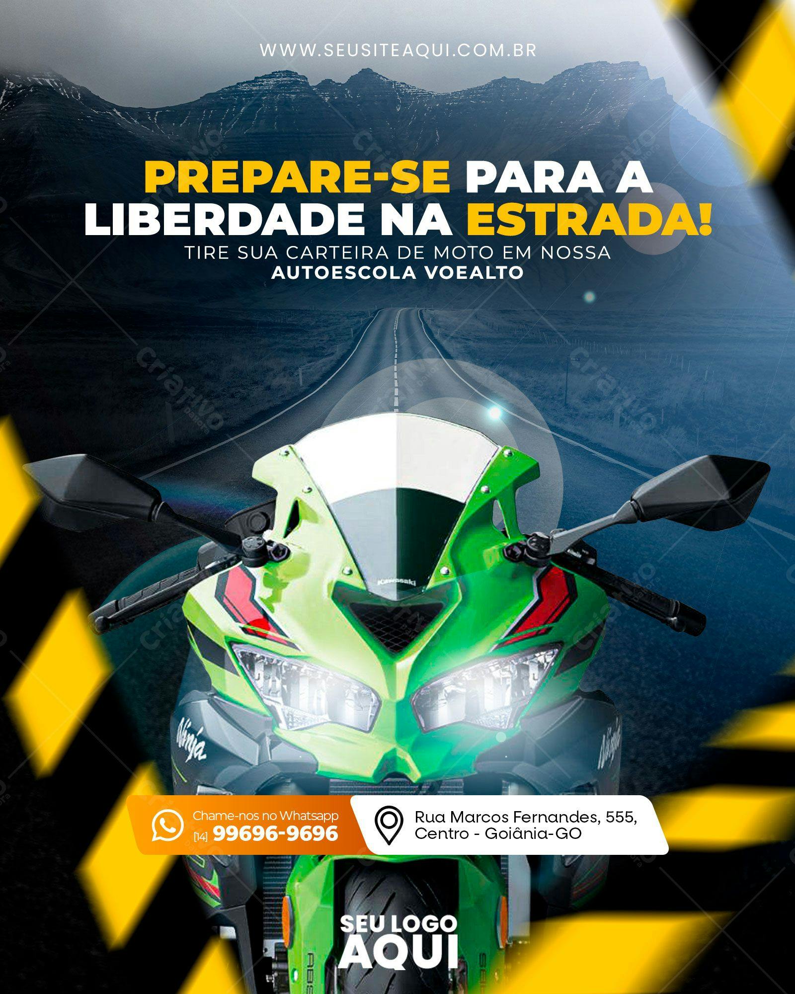 Banner para Autoescola PSD Editável