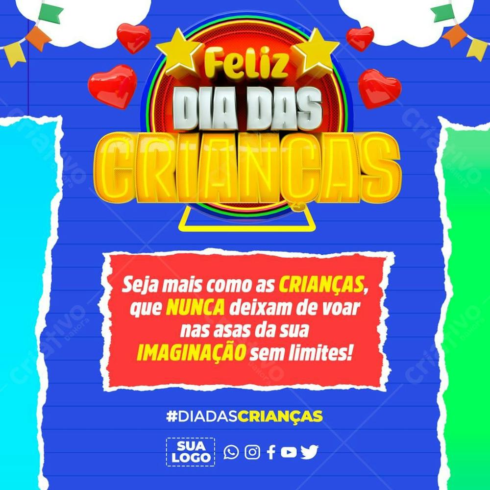 Feliz Dia Das Crianças 