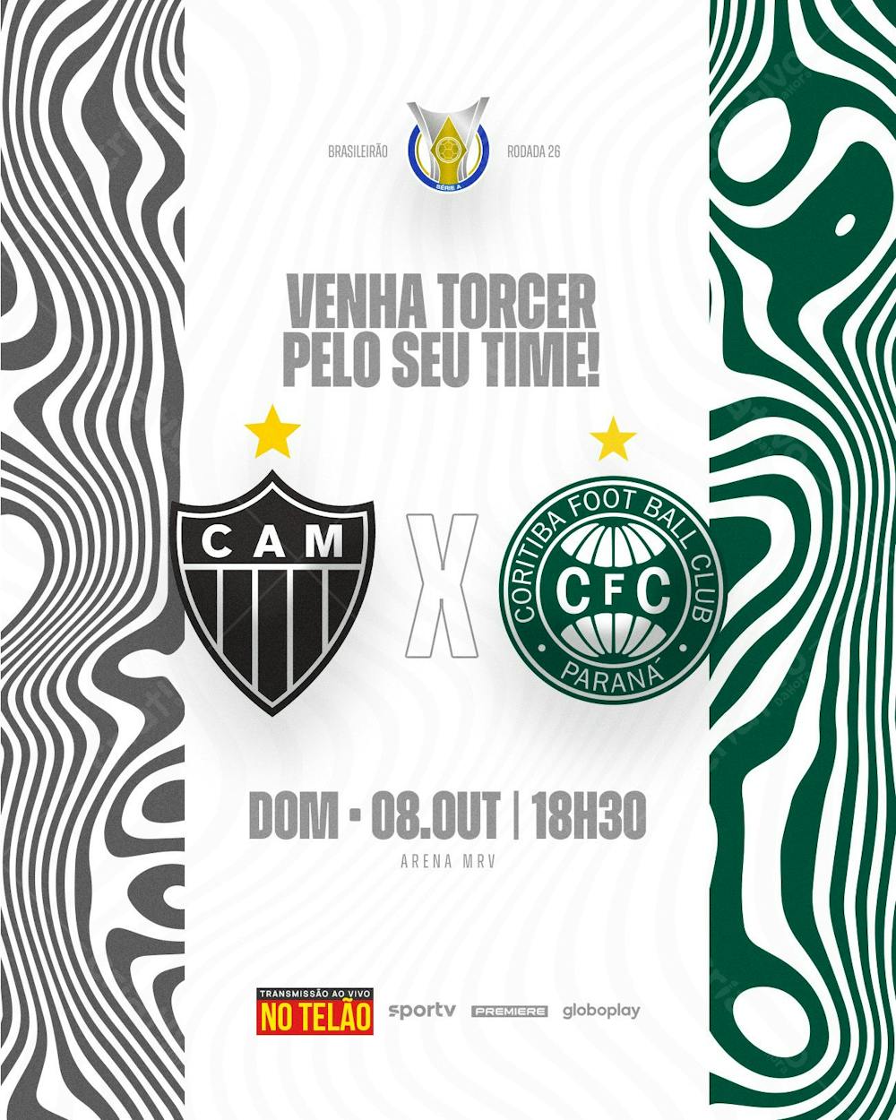 Post   Rodada 26   Brasileirão   Cam X Cfc