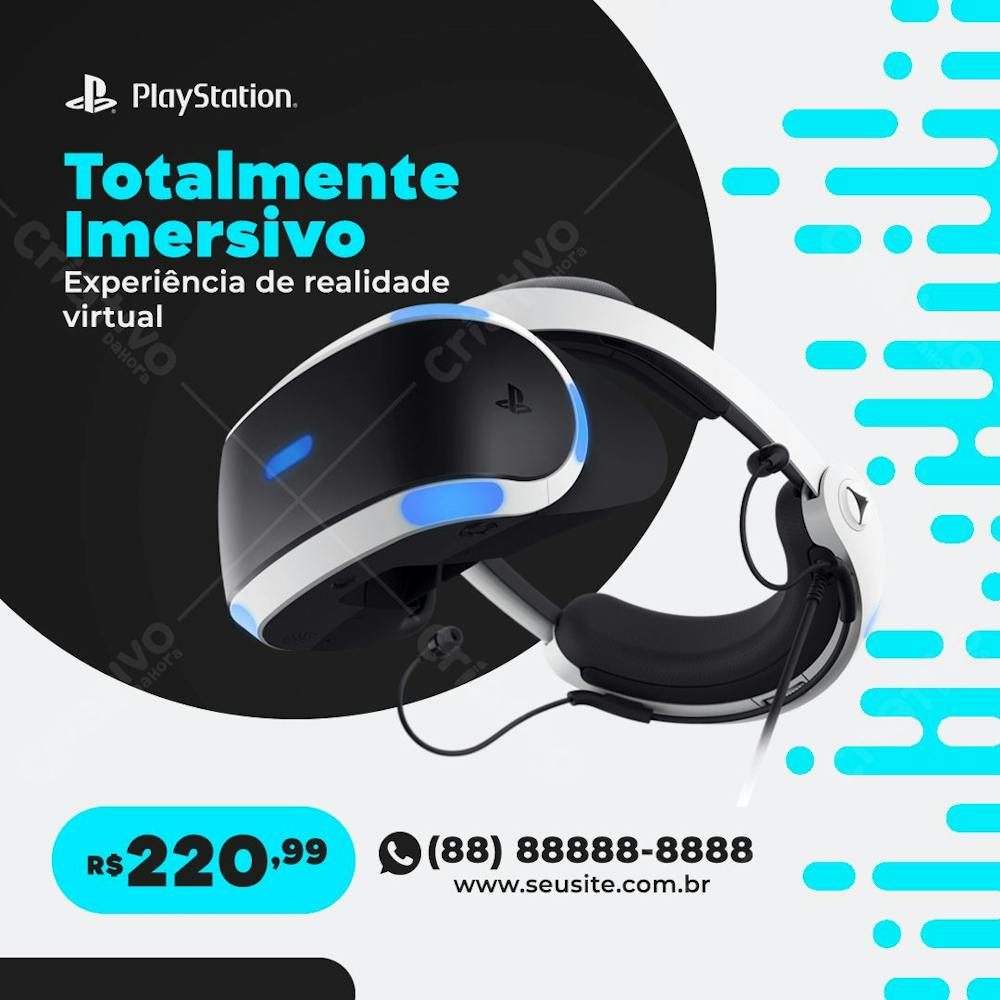 Experiência De Realidade Virtual Informática Psd Editável