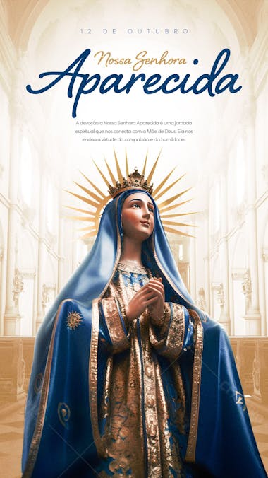 Story dia de nossa senhora aparecida 12 de outubro