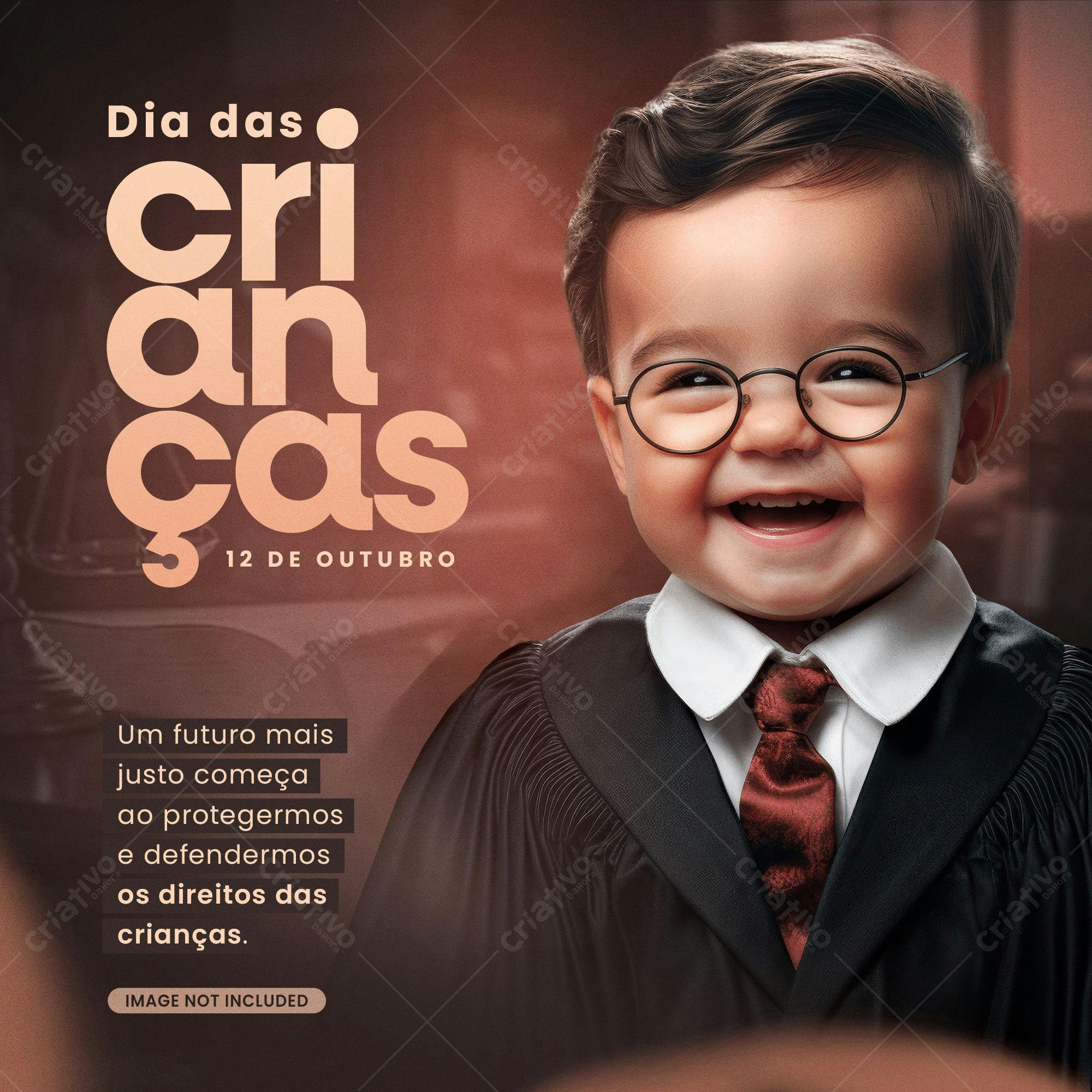 Post para Dia das Crianças PSD Editável