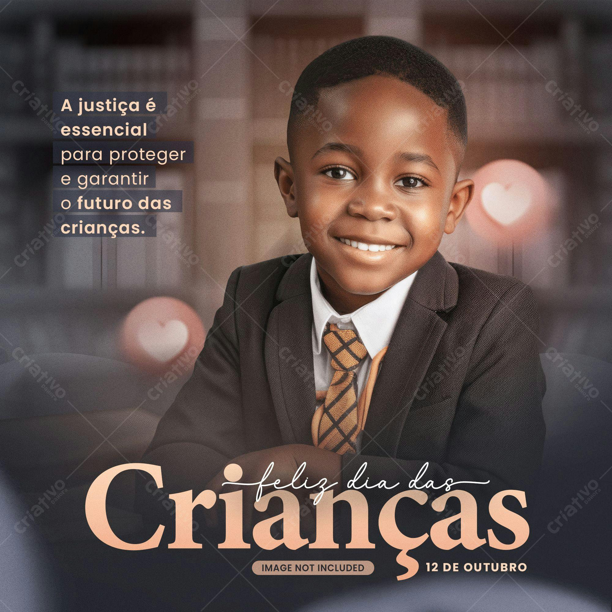 Post para Dia das Crianças PSD Editável
