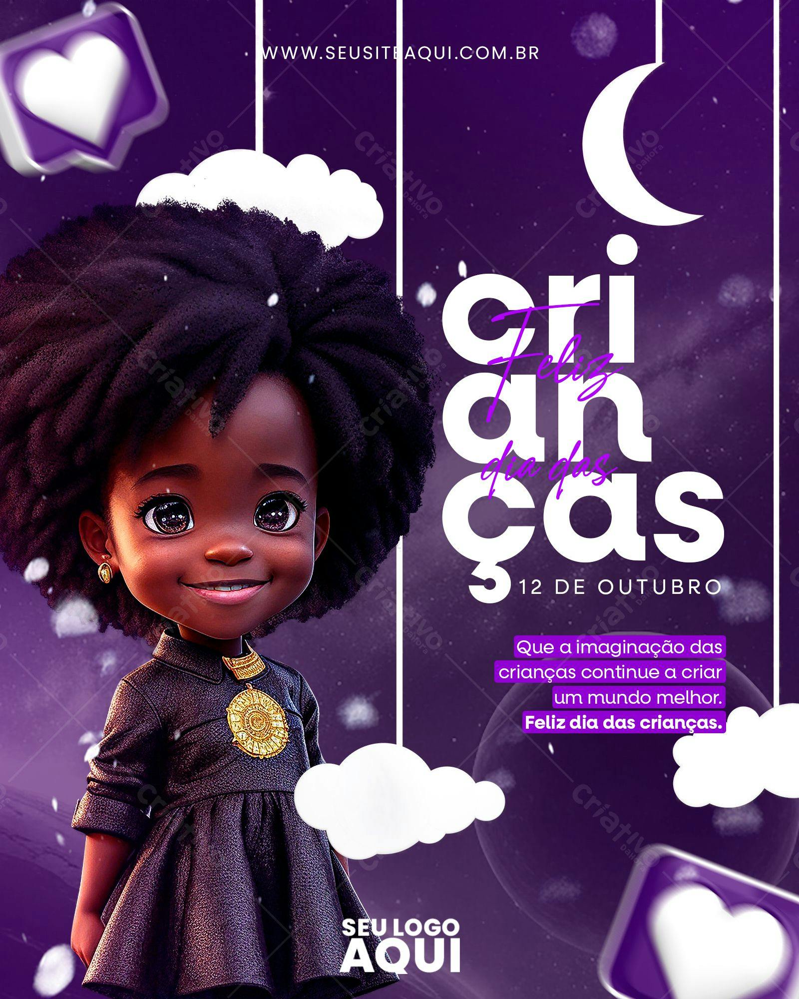 Banner Dia das Crianças PSD Editável