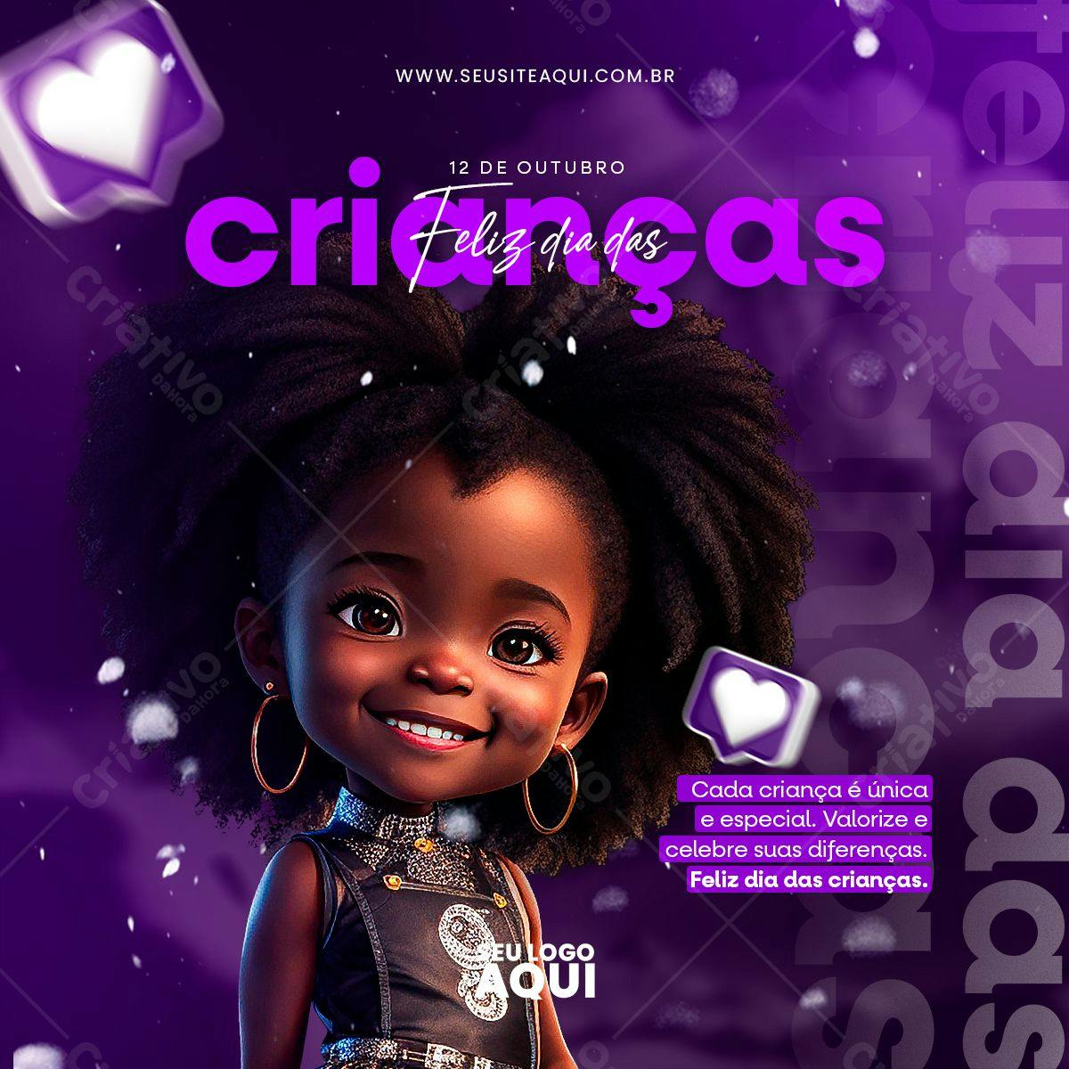 Banner Dia das Crianças PSD Editável