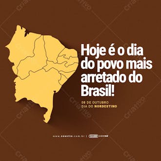 Post dia do nordestino povo mais arretado do brasil