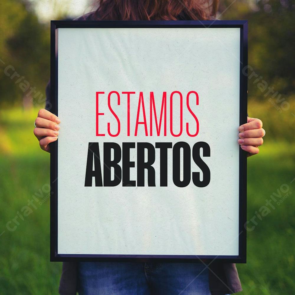 Arte 10   Estamos Abertos   Aviso