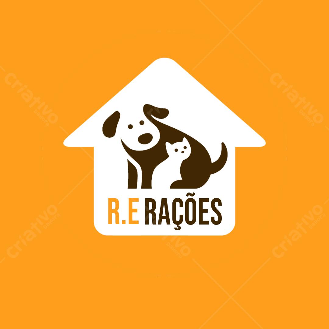 Logo para Pet Shop PSD Editável