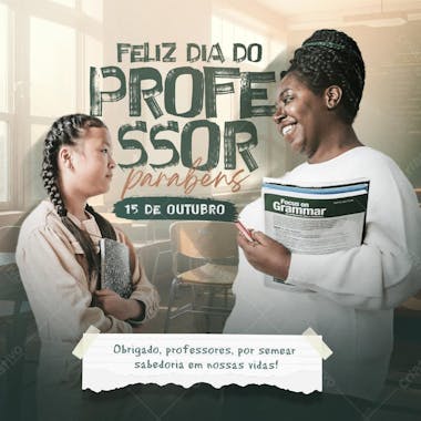 Dia do professor 15 outubro n8