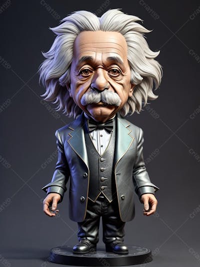 Albert Einstein 3D, personagem