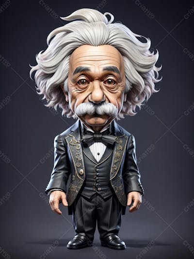 Albert Einstein 3D, personagem