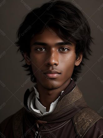 Um jovem negro, dos tempos antigos