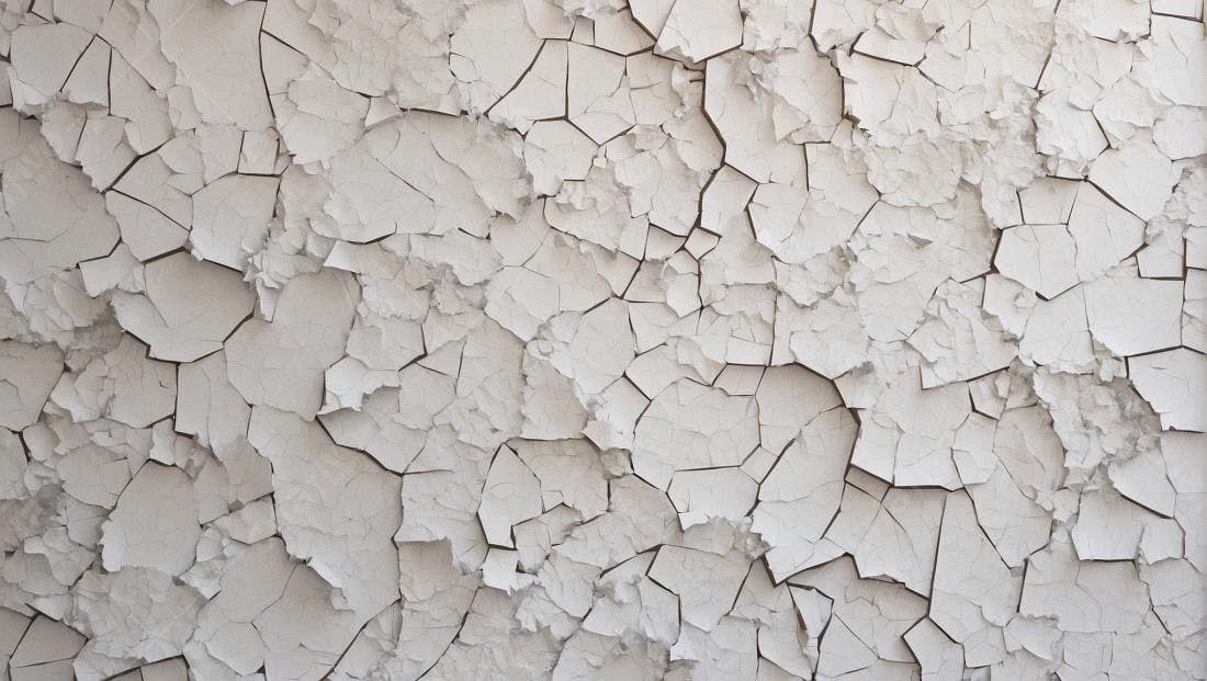 Textura parede descascada branca para fundo