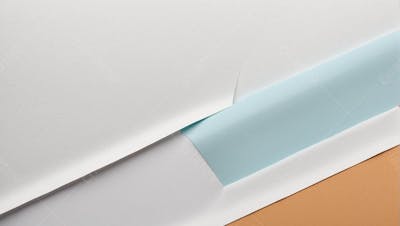 Textura De Folhas De Papel Cortada