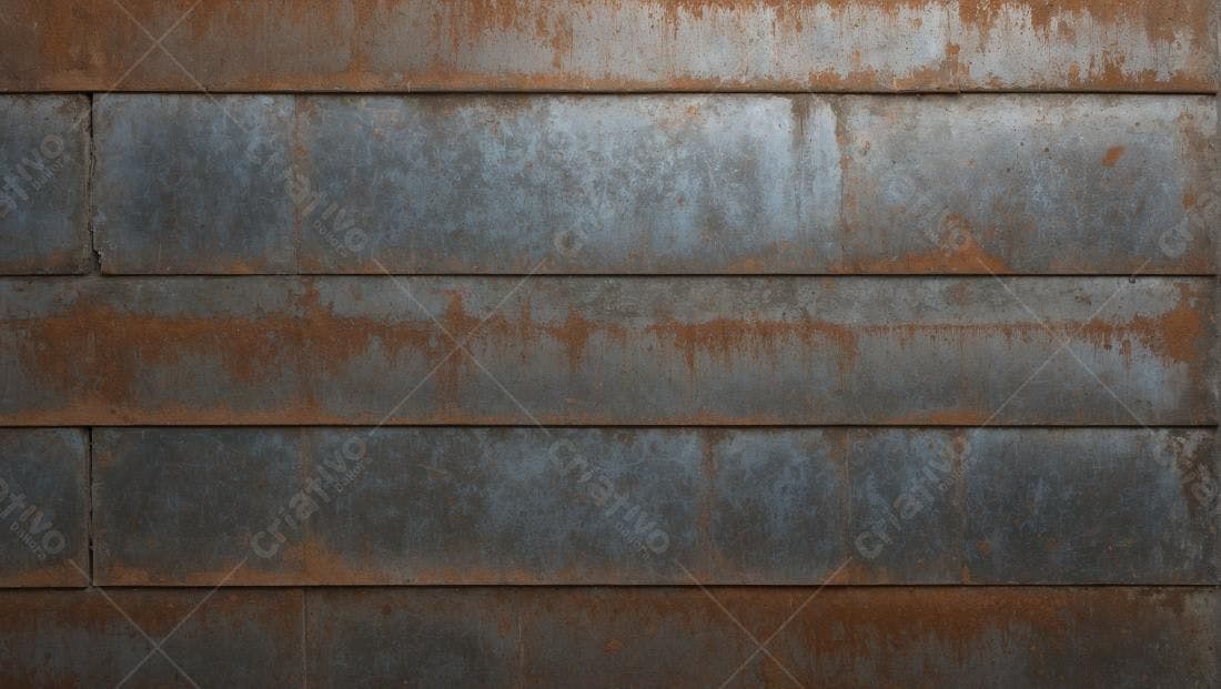 Textura Metal Enferrujado para Fundo Industrial