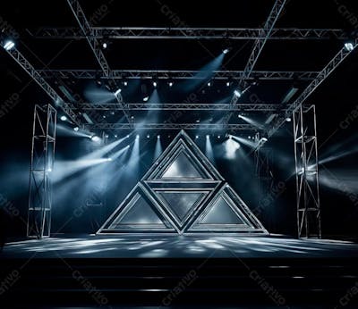 Fotografia De Estrutura De Ferro, Estilo De Palco De Metal 150