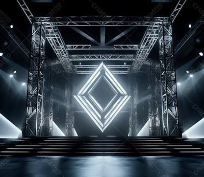 Fotografia De Estrutura De Ferro, Estilo De Palco De Metal 158