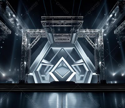 Fotografia De Estrutura De Ferro, Estilo De Palco De Metal 187