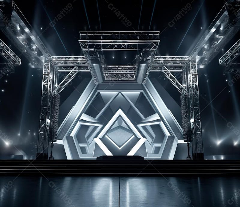 Fotografia de estrutura de ferro, estilo de palco de metal 187