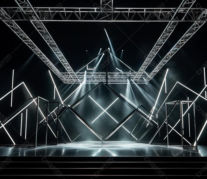 Fotografia de estrutura de ferro, estilo de palco de metal 192