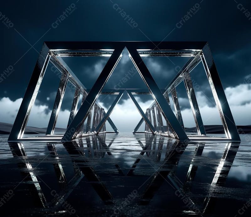 Fotografia de estrutura de ferro, estilo de palco de metal 209