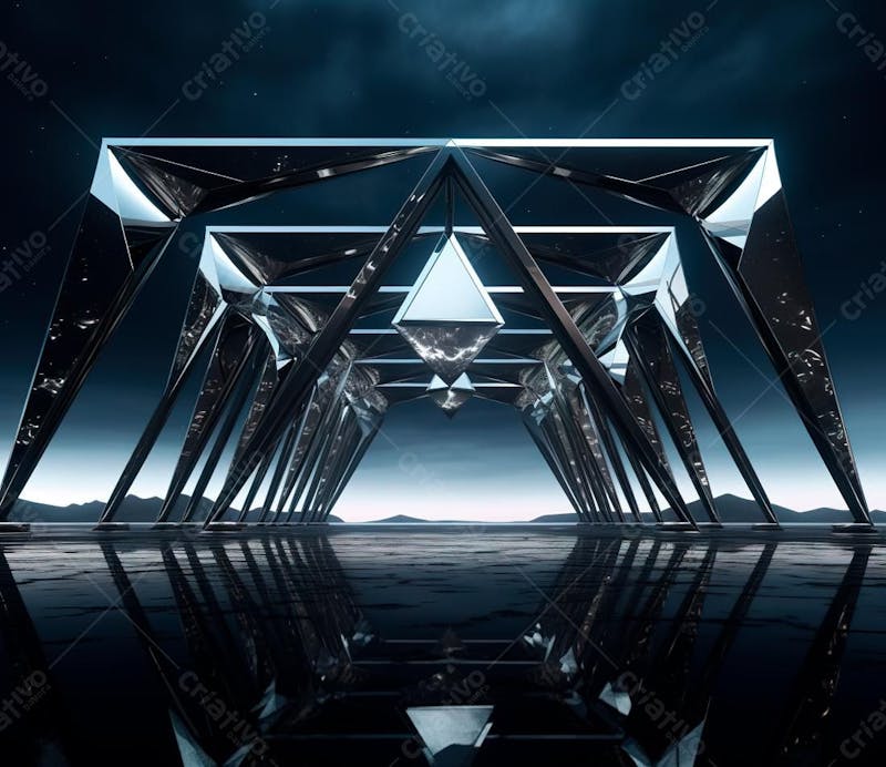 Fotografia de estrutura de ferro, estilo de palco de metal 211